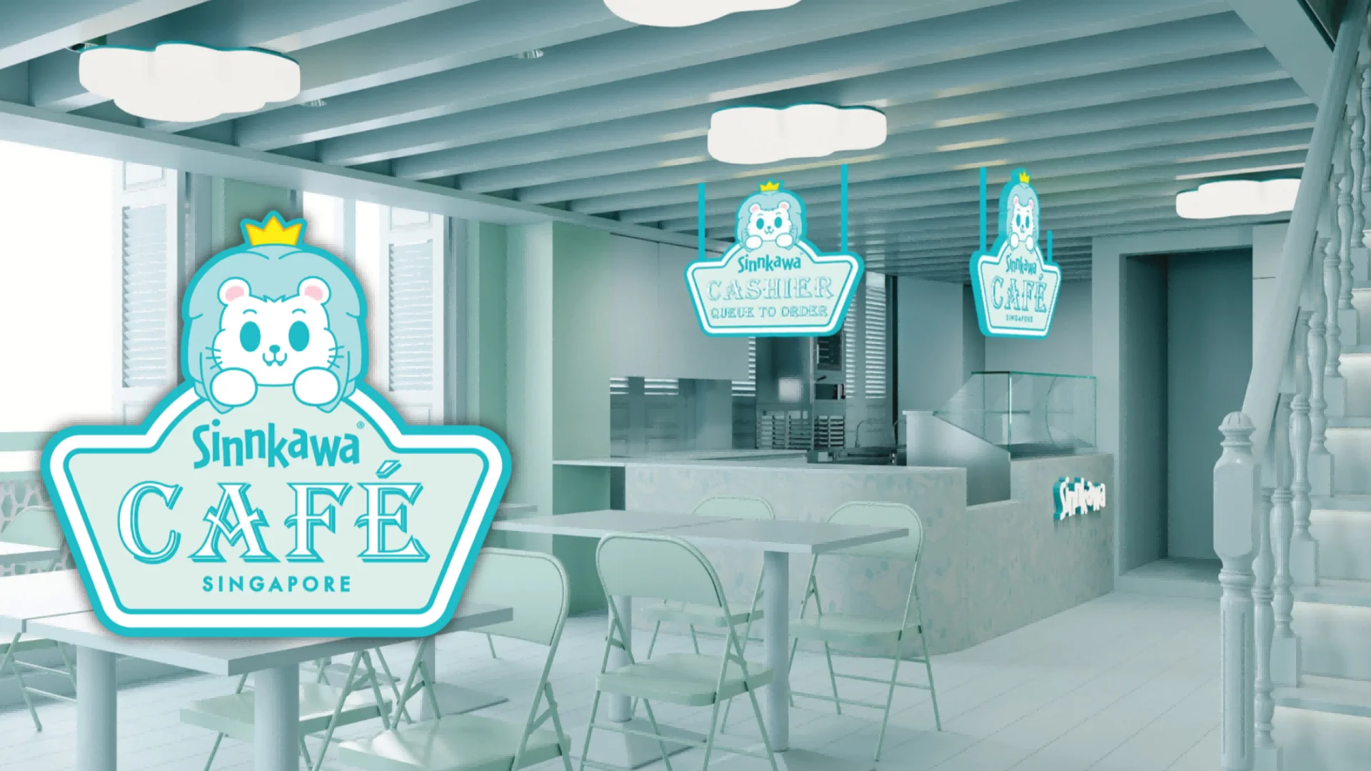 Sinnkawa Themed Cafe Interior