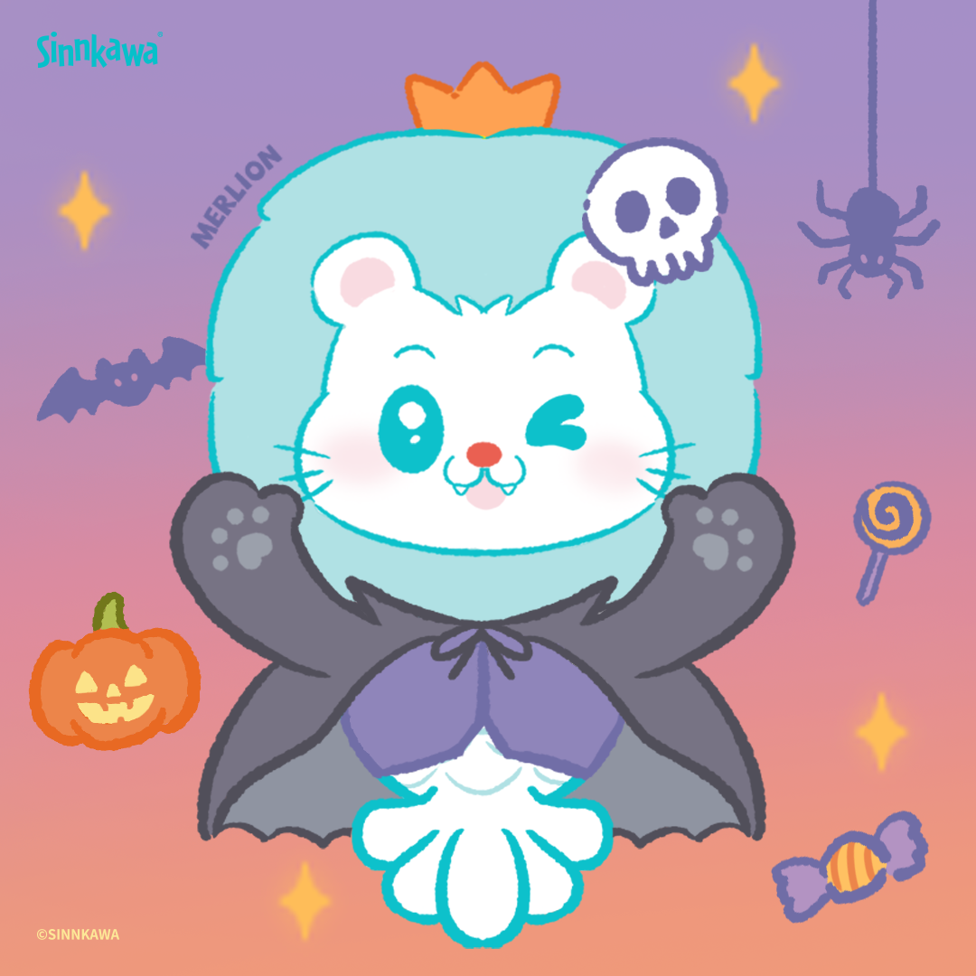 Halloween Merlion